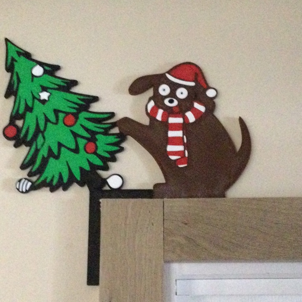 Holiday dog 3D